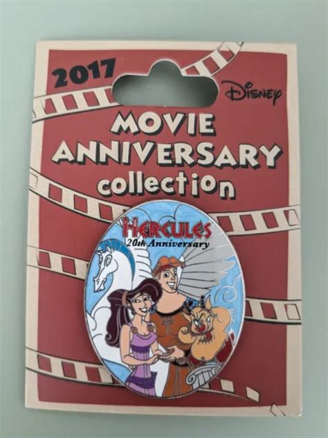 WDW DISNEY PARKS Cast Member Hercules 20th Anniversary Pin Limited