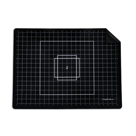 Project Grip with Grids - Double Sided Silicone Craft Mat - Black ...