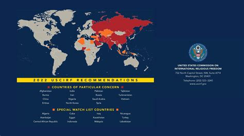 USCIRF Releases 2022 Annual Report With Recommendations For U S Policy