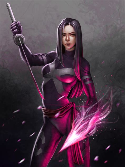 Psylocke X-Men Fanart by milk00001 on DeviantArt