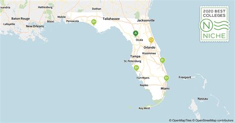 Map Of Florida Universities