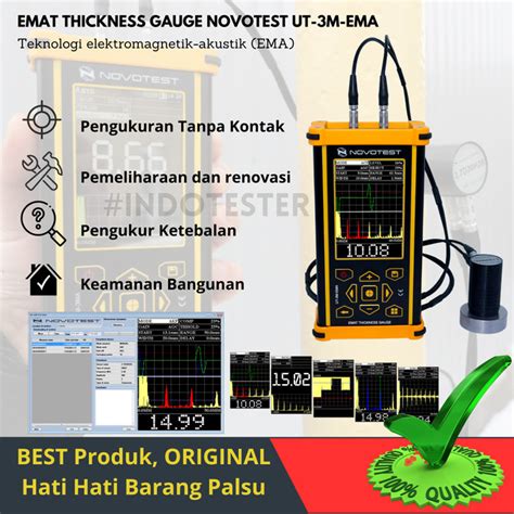 Jual Emat Thickness Gauge Novotest Ut M Ema Original Kab