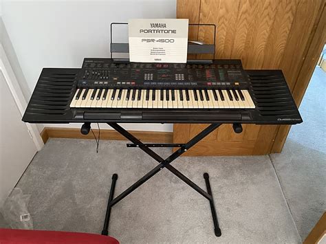 Yamaha Yamaha PSR 4500 FM Synthesizer Keyboard 1989 Reverb