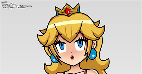 hot princess peach bankaipacay pixiv