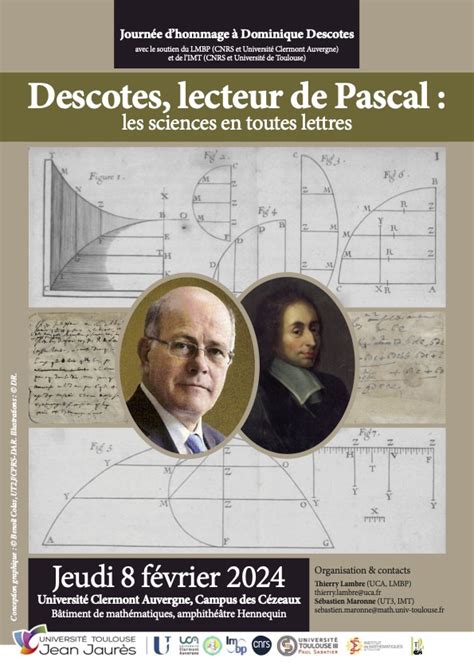 Dominique Descotes Lecteur De Pascal La Science En Toutes Lettres