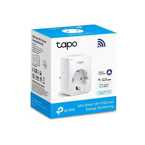 Tapo P Mini Smart Wi Fi Socket Energy Monitoring Tp Link Greece