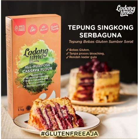 Jual Ladang Lima All Purpose Cassava Flour Tepung Serbaguna Sehat