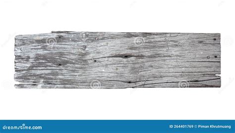 Tablero De Carteles De Madera Antiguo Aislado En Un Fondo Blanco Imagen