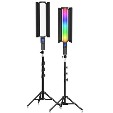 Varita de luz RGB para fotografía y vídeo lámpara LED colorida para