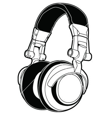 Dj headphones clipart - Clipground