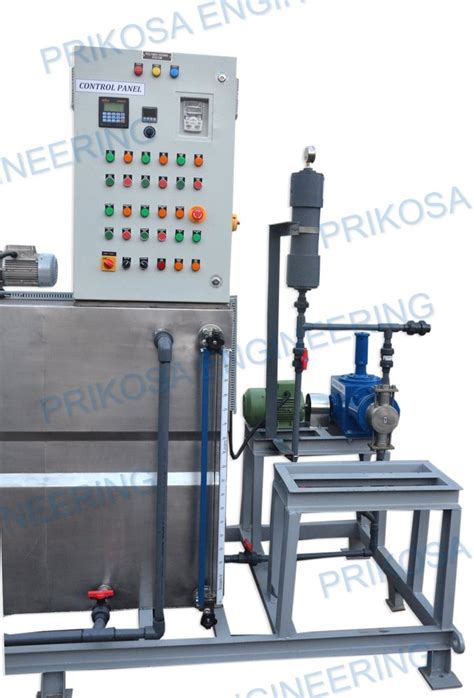 Plunger Flocculant Chemicals Pam Dosing System And Polymer Dosing