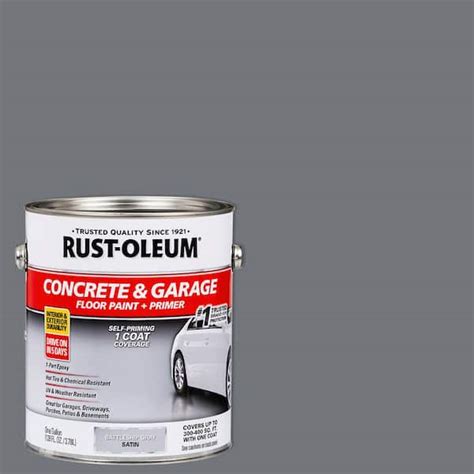 Rust Oleum Gal Part Epoxy Concrete Floor Paint Flooring Ideas