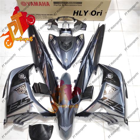 Yamaha Lc 135 Cover Set Metallic Grey Special Edition Sticker Kings 135