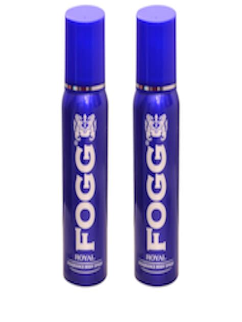 Buy Fogg Men Set Of 2 Royal Fragrance Body Spray 150 Ml Each