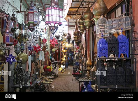 Metalwork Souk Marrakesh Morocco Banque De Photographies Et Dimages