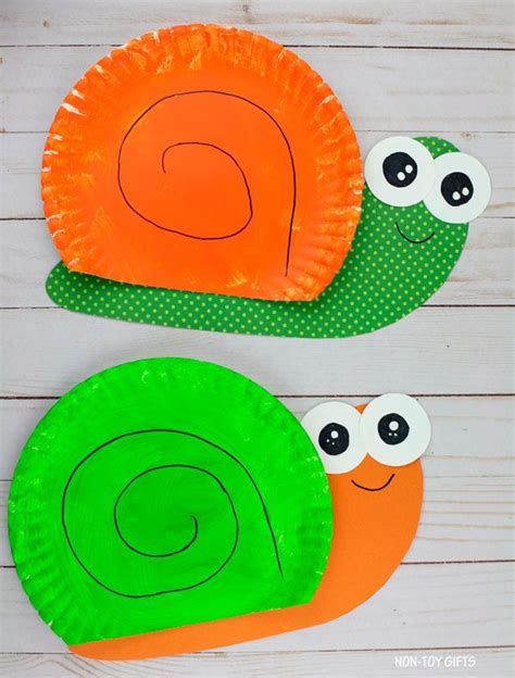 Paper Plate Snail Craft Easy Spring Craft For Kids Snail Craft