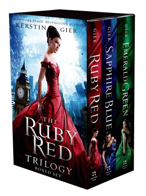 ruby red trilogy  ruby red trilogy boxed set ruby red