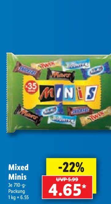 Mixed Minis Angebot bei Lidl - 1Prospekte.de