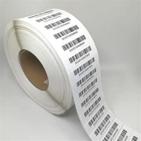 Epc Gen Passive Uhf Printable Rfid Label Sticker Tag For Garment