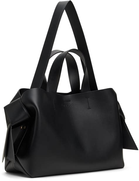 Acne Studios Black Musubi Midi Tote Acne Studios