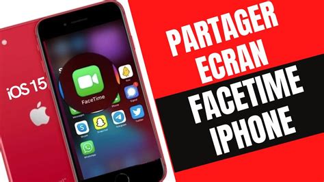 Ios Comment Partager Cran Sur Facetime Iphone Ipad Shareplay