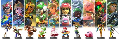 Amiibo Ways To Play With Smash Bros For Wii U Mario Kart And