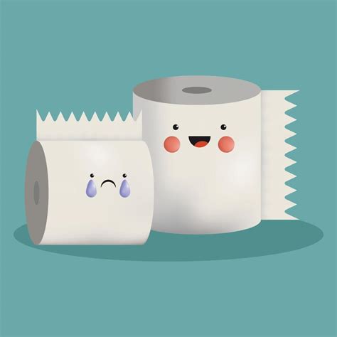 Toilet Paper Illustration Vector Art At Vecteezy