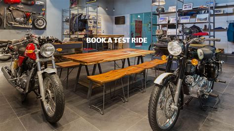 Book A Test Ride Royal Enfield