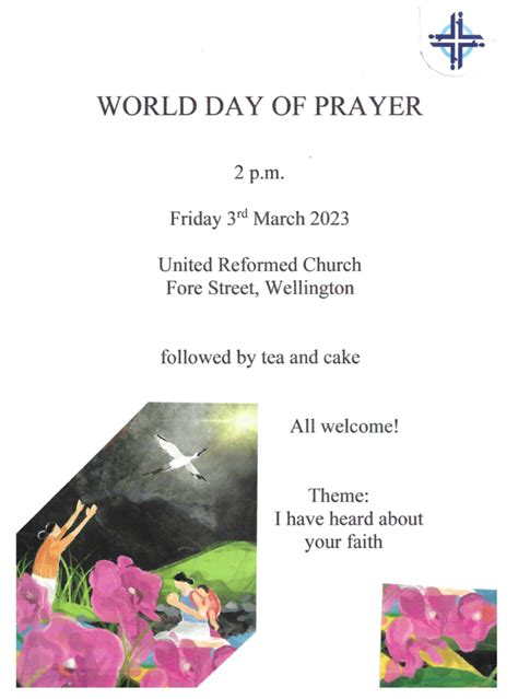 World Day of Prayer 2023 – Wellington Churches Together