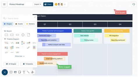 Free Roadmap Maker | Roadmapping Tool | Creately