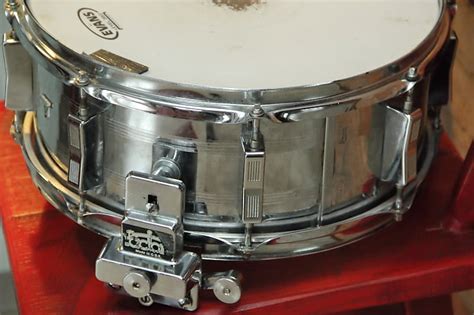 Rare Vintage Snare Tacton 6 5x14 Steel 1970s Gdr Reverb