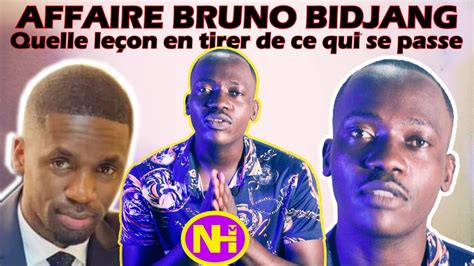 AFFAIRE BRUNO BIDJANG QUELLE LEÇON EN TIRER YouTube