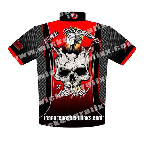 Wicked Grafixx Custom Drag Racing Crew Team Shirts And Apparel