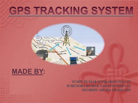 Gps Tracking System Ppt