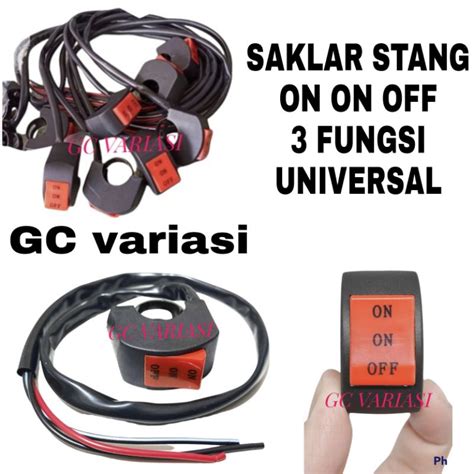 Jual Saklar On Off Stang Fungsi On On Off Universal Saklar Stang Lampu