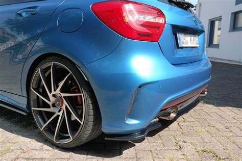 Maxton Design Rear Side Splitters Mercedes Benz A Class W176 Amg Line Pre Facelift Royal