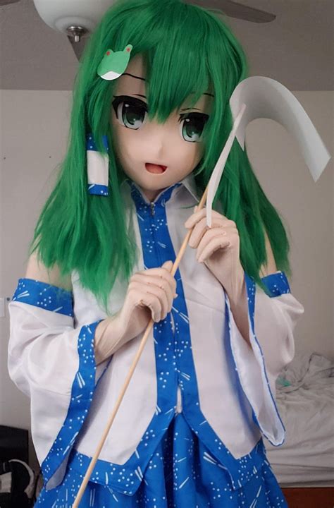 Here Is My Sanae Kigurumi Cosplay I Ve Been Seeing Kigurumi More Frequently On This Subreddit