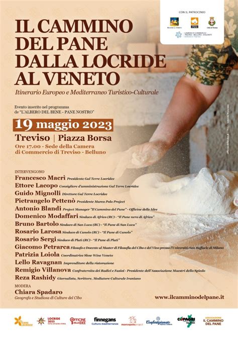 Il Pane Della Locride Arriva A Treviso Grazie A GAL Terre Locridee