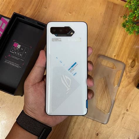 Jual Asus ROG Phone 5 8 128GB Storm White Garansi Resmi Tam Nov 2022