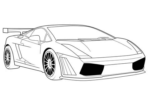 Coloriage Voiture Lamborghini T L Charger Et Imprimer Gratuit Sur