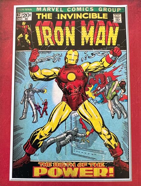 Iron Man Comic Book Covers