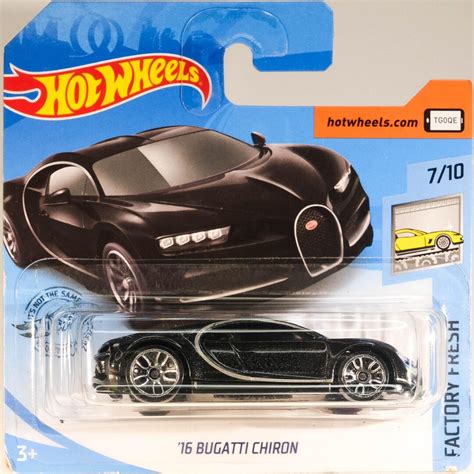 Hot Wheels Bugatti Chiron Factory Fresh Etsy