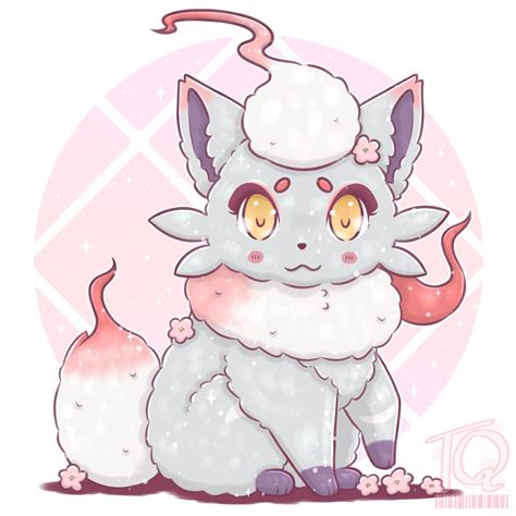 Hisuian Zorua~ 🤍🦊 in 2022 | Pokemon, Game art, Fan art