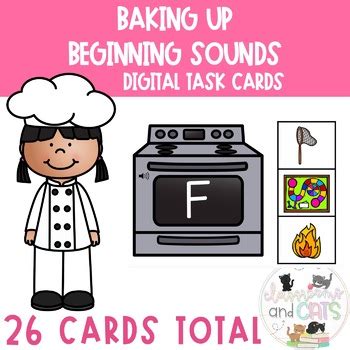 Beginning Sounds Digital Task Distance Learning Boom Cards Tpt