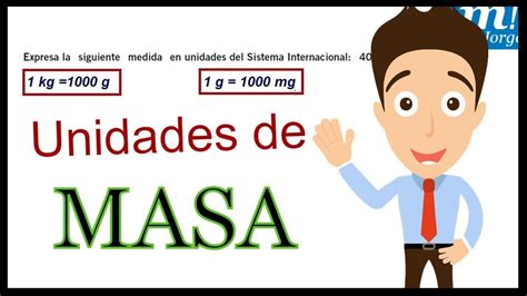 CONVERSIÓN DE UNIDADES DE MASA - Ejemplos | Doovi