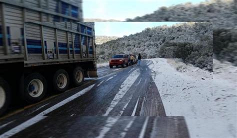 Nevadas Provocan Cierres Carreteros En Chihuahua Revista Tyt