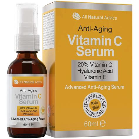 All Natural Advice + Anti-Aging Vitamin C Serum