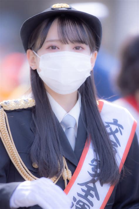 レイタロス㌠📷🍋🤧🥺☺︎📑 On Twitter 20210408 神奈川県警加賀町警察署一日署長 桜木町駅前広場 ≠me 鈴木瞳美