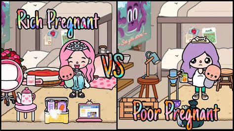 Rich Pregnant And Poor Pregnant In Jail Toca Sad Story Toca Life World Toca Boca Youtube