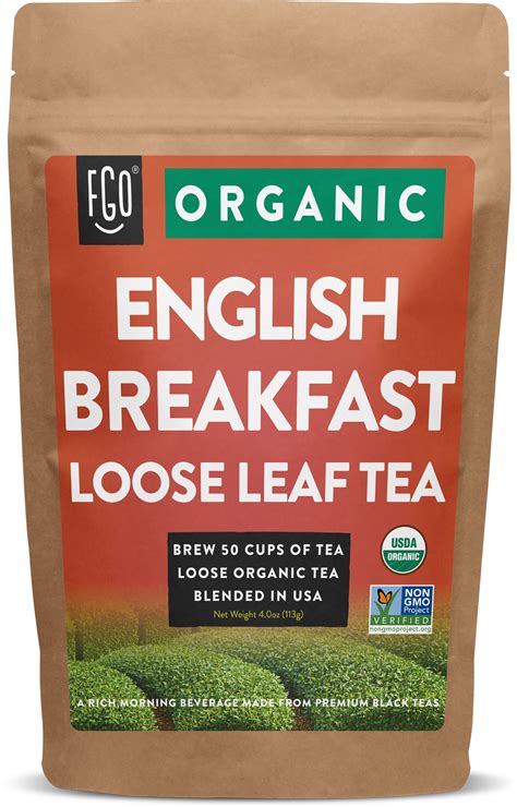 English Breakfast Loose Leaf Tea Fgo From Great Origins